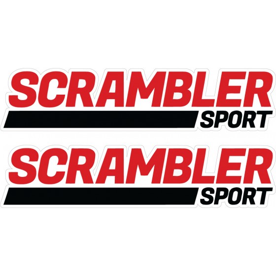 2x Triumph Scrambler Sport...