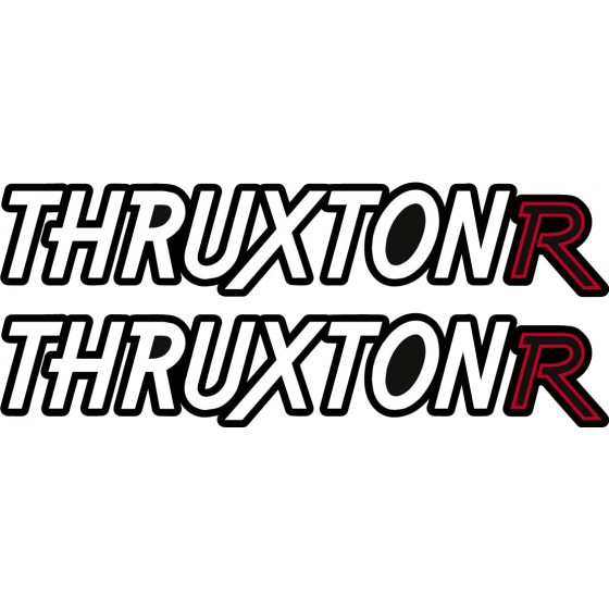2x Triumph Thruxton R...