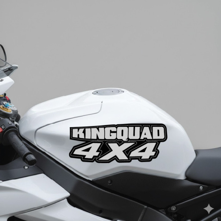 Suzuki KingQuad Stickers – ATV Decals (2-Pack)