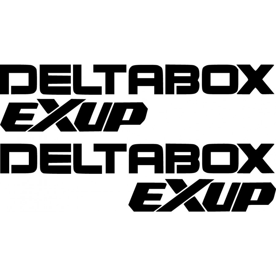 Yamaha Deltabox Exup Die Cut Stickers Decals - DecalsHouse