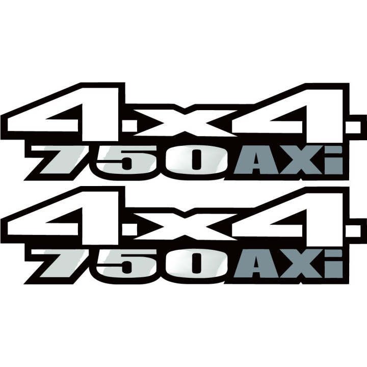 Suzuki Kingquad 750 Axi 4x4 Style 2 Stickers Decals - DecalsHouse