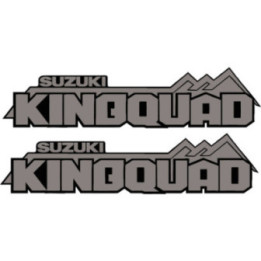 Suzuki Kingquad Style 2 Stickers Decals - DecalsHouse