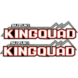 Suzuki KingQuad ATV Stickers – LT-A750 LT-A500 LT-A450 Decals (2-Pack) | DecalsHouse