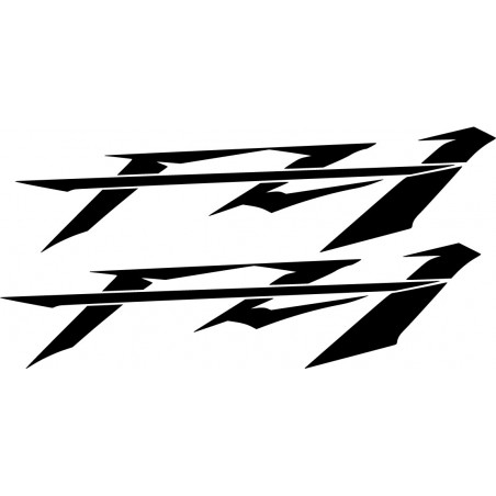 Yamaha Fz1 Die Cut Stickers Decals - DecalsHouse