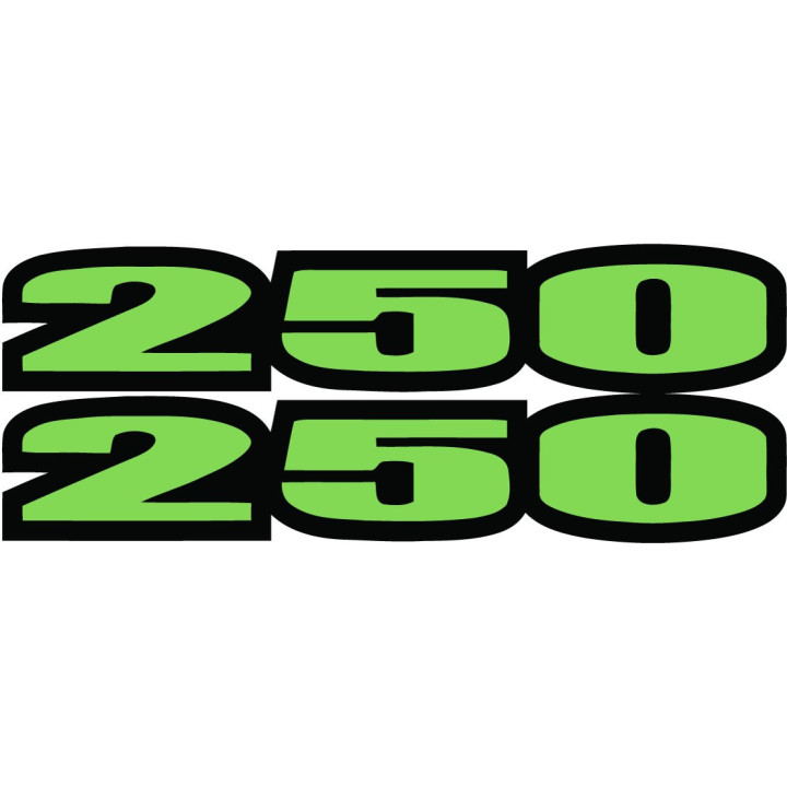 Suzuki Ltf 250 Numbers Stickers Decals - DecalsHouse
