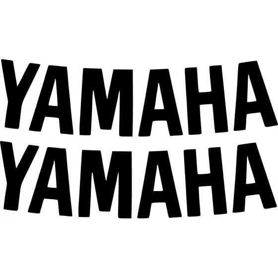 Yamaha Logo Curved Die Cut...