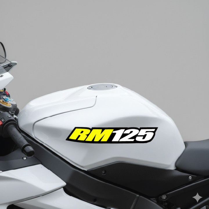 Suzuki Rm 125 Stickers Decals - DecalsHouse