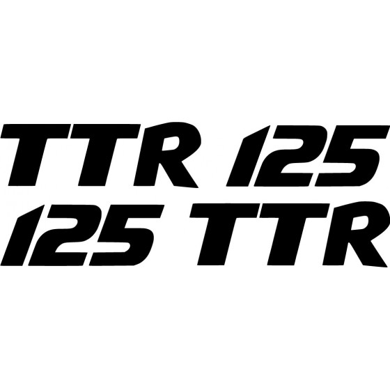 Yamaha Tt R 125 Die Cut...