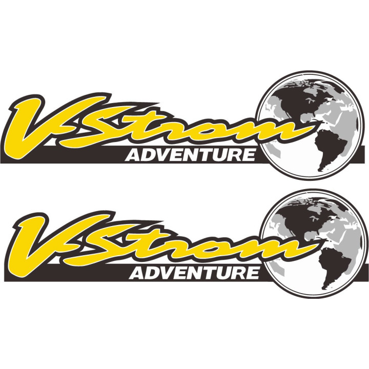 Suzuki V Strom Adventure Style 6 Stickers Decals - DecalsHouse