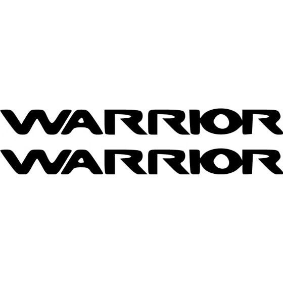 Yamaha Warrior Die Cut...