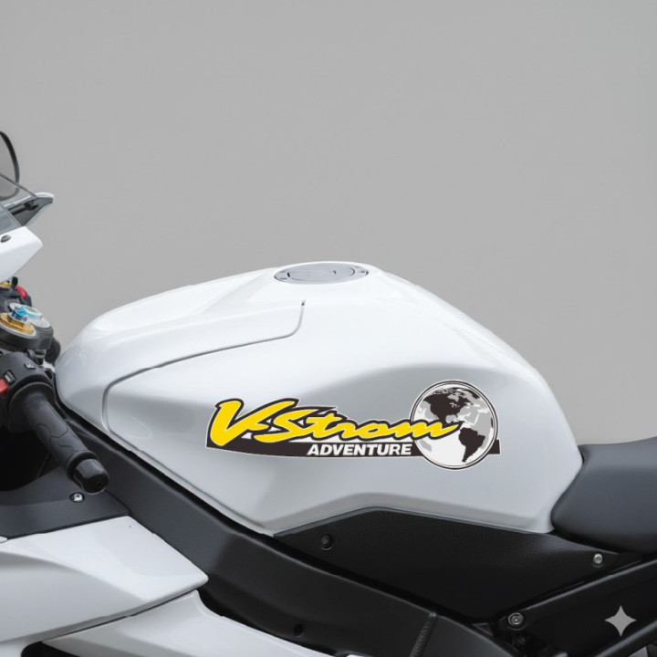 Suzuki V Strom Style 13 Stickers Decals - DecalsHouse