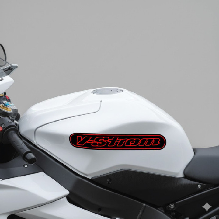 Suzuki V Strom Style 3 Stickers Decals - DecalsHouse