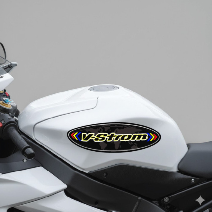 Suzuki V Strom Style 8 Stickers Decals - DecalsHouse