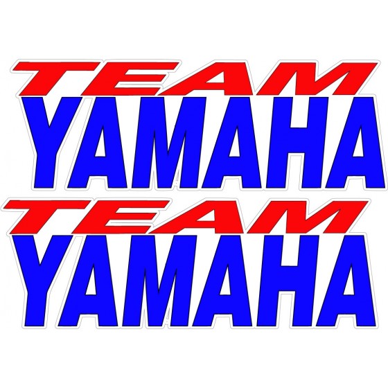 Team Yamaha Logo Stickers...