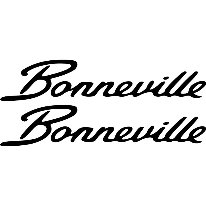 Triumph Bonneville Die Cut Style 3 Stickers Decals - DecalsHouse