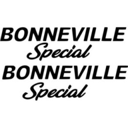 Triumph Bonneville Special Cruiser Stickers – Motorcycle Decals (2-Pack)