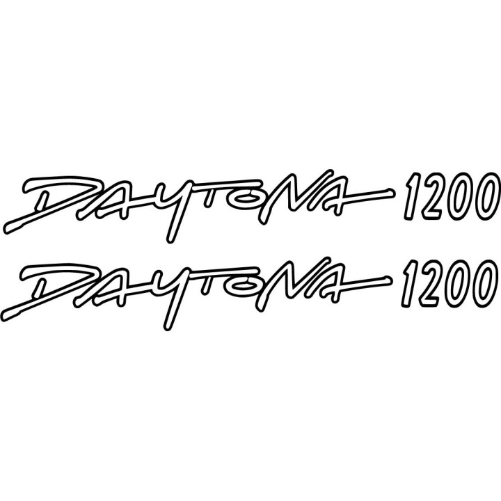 Triumph Daytona 1200 Die Cut Stickers Decals - DecalsHouse