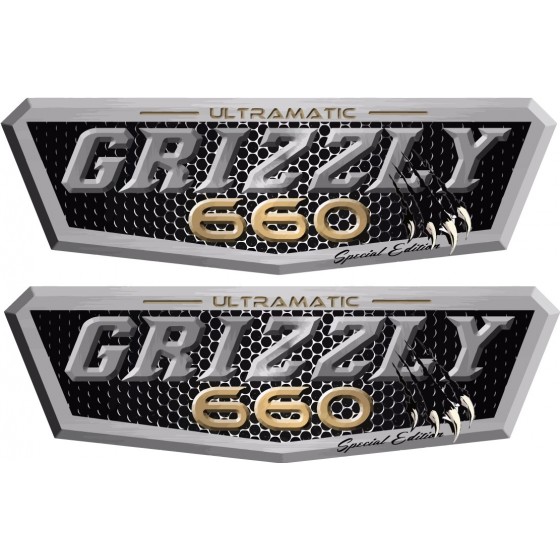 Yamaha Grizzly 660 Stickers...