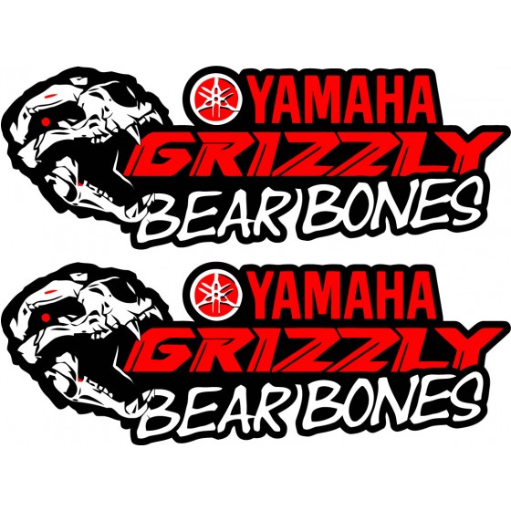 2x Yamaha Grizzly Bear...