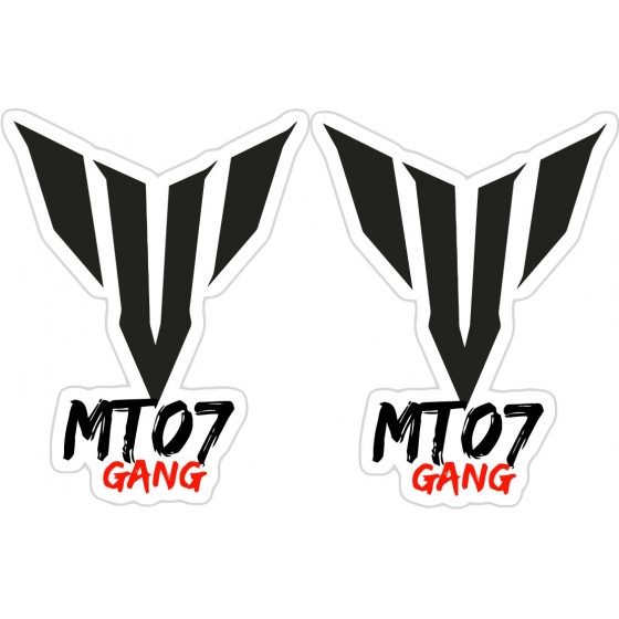 Yamaha Mt 07 Gang Stickers...
