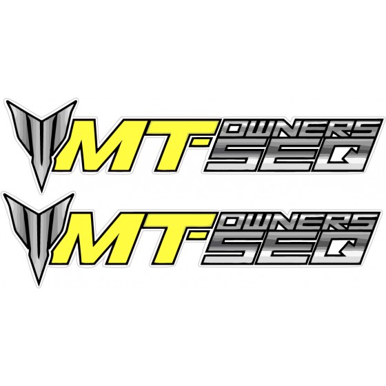 Yamaha Mt Owners Stickers...