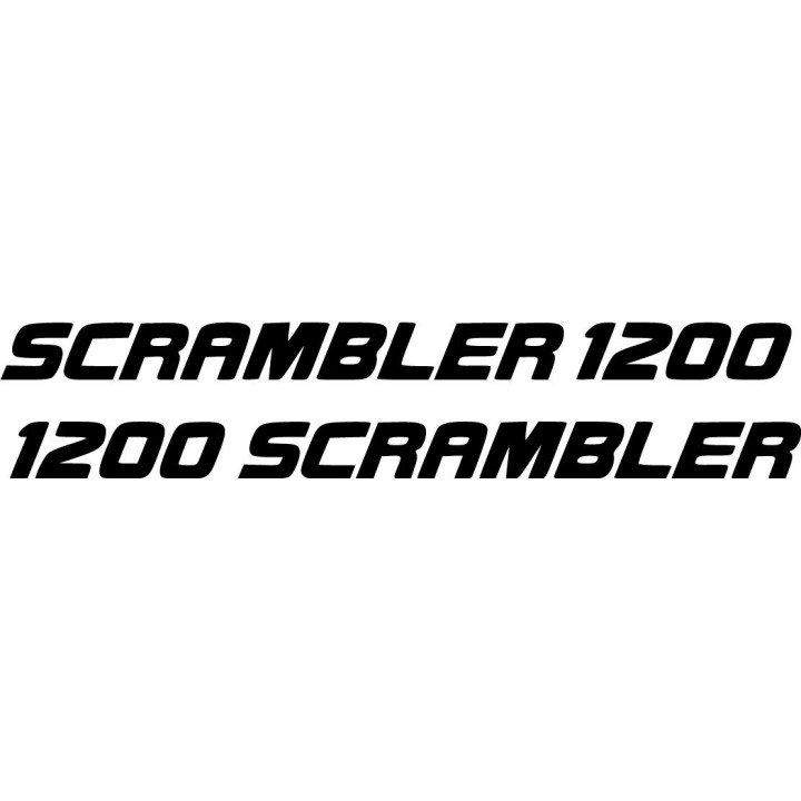 Triumph Scrambler 1200 Stickers – XC XE Adventure Decals (2-Pack)