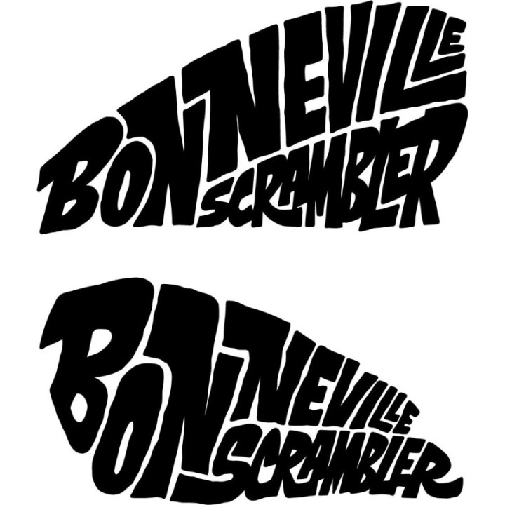 Triumph Scrambler Die Cut Stickers Decals - DecalsHouse
