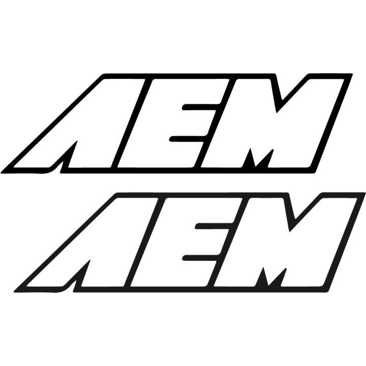 Buy Aem 1 Decal Sticker Online