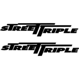 Triumph Street Triple Die Cut Style 2 Stickers Decals - DecalsHouse
