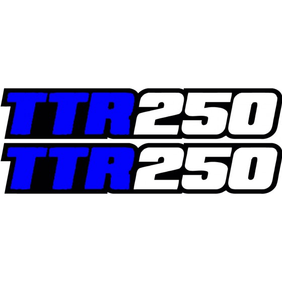 Yamaha Tt R 250 Stickers...