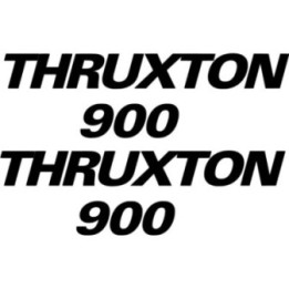Triumph Thruxton 900 Café Racer Stickers – Decals (2-Pack)
