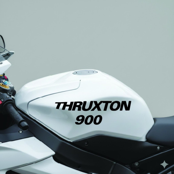Triumph Thruxton 900 Café Racer Stickers – Decals (2-Pack)