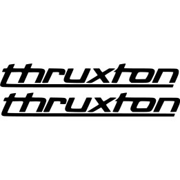 Triumph Thruxton Café Racer Stickers – Motorcycle Decals (2-Pack)