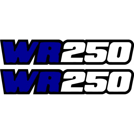Yamaha Wr 250 Stickers Decals