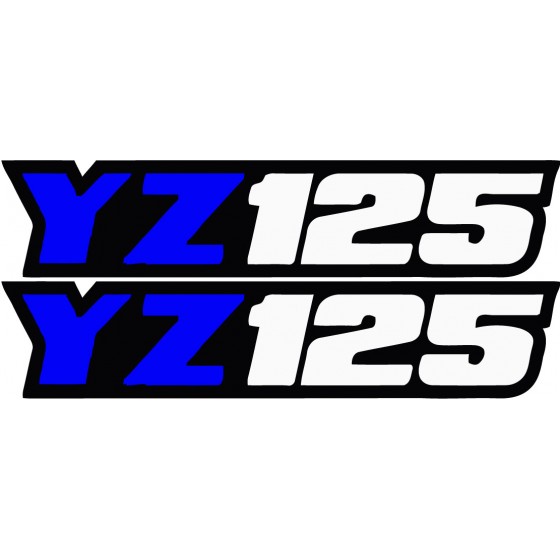 Yamaha Yz 125 Stickers Decals