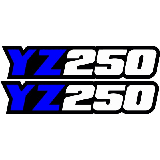 Yamaha Yz 250 Stickers Decals