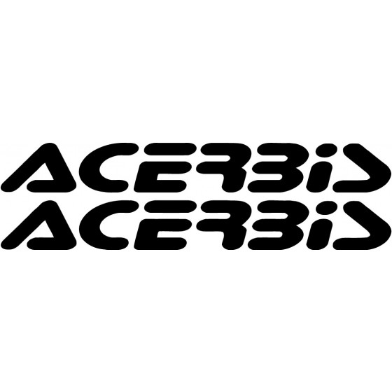 2x Acerbis Logo V1 Racing...