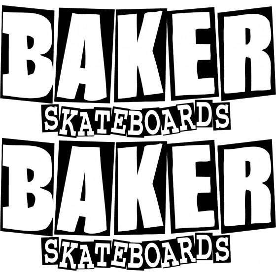2x Baker Skateboards...