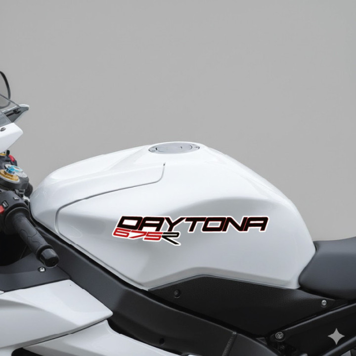Triumph Daytona 675R Supersport Stickers – Motorcycle Decals (2-Pack)