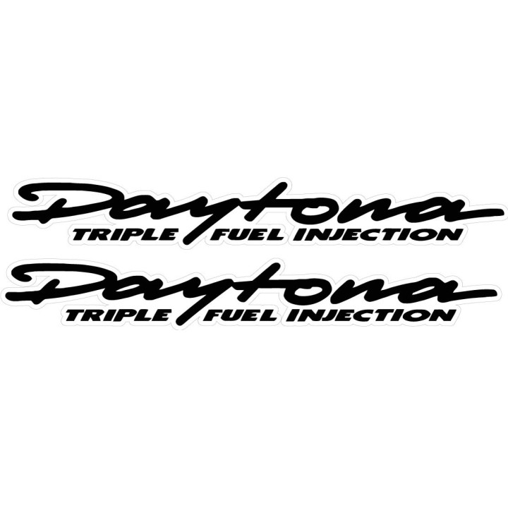 Triumph Daytona Triple Fuel Injection Stickers Decals - DecalsHouse