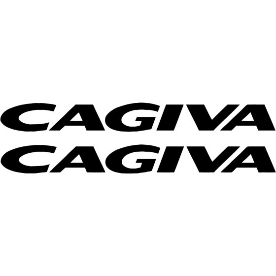 2x Cagiva Logo V1 Racing...