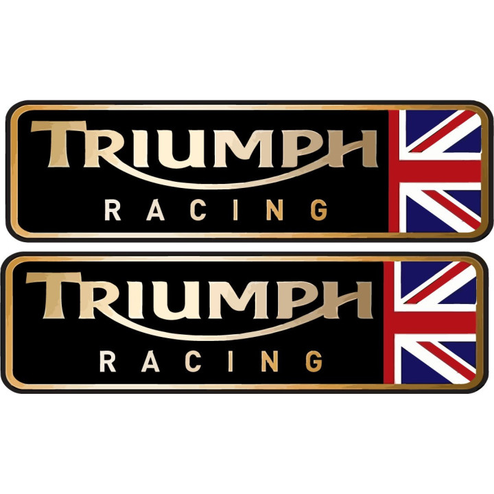 Triumph Racing Stickers – Daytona Speed Triple Decals (2-Pack)