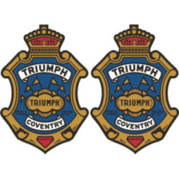 Triumph Logo Style 14 Stickers Decals - DecalsHouse
