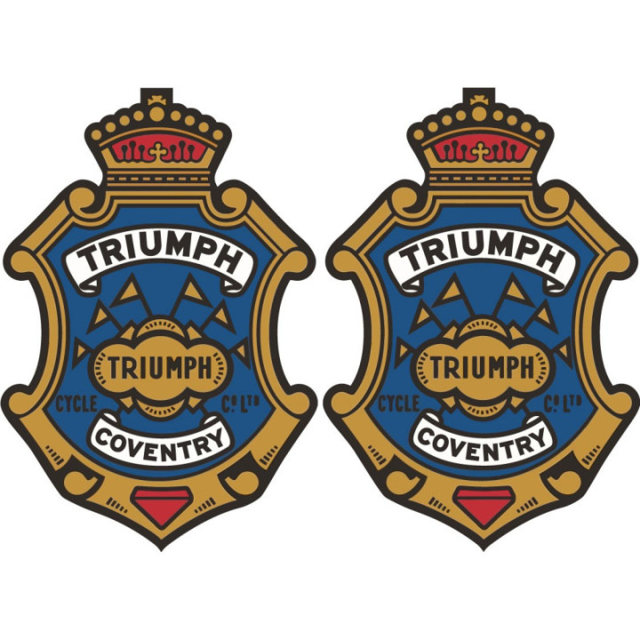 Triumph Logo Style 14 Stickers Decals - DecalsHouse