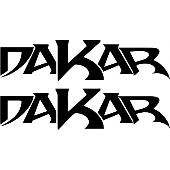 2x Dakar Logo V1 Racing...