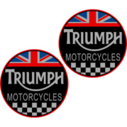 Triumph Logo Style 19 Stickers Decals - DecalsHouse
