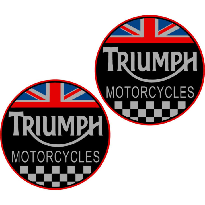 Triumph Logo Style 19 Stickers Decals - DecalsHouse