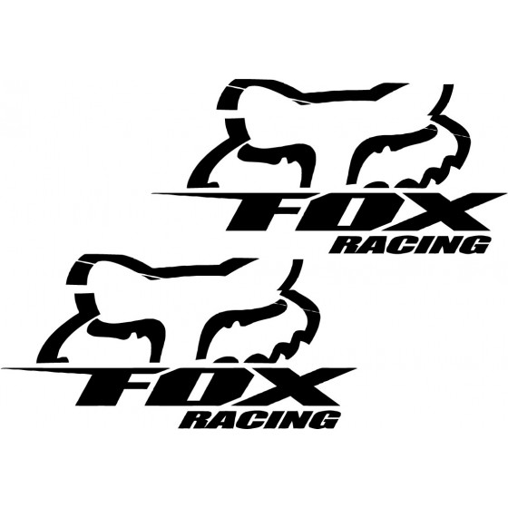 2x Fox Logo V2 Racing...
