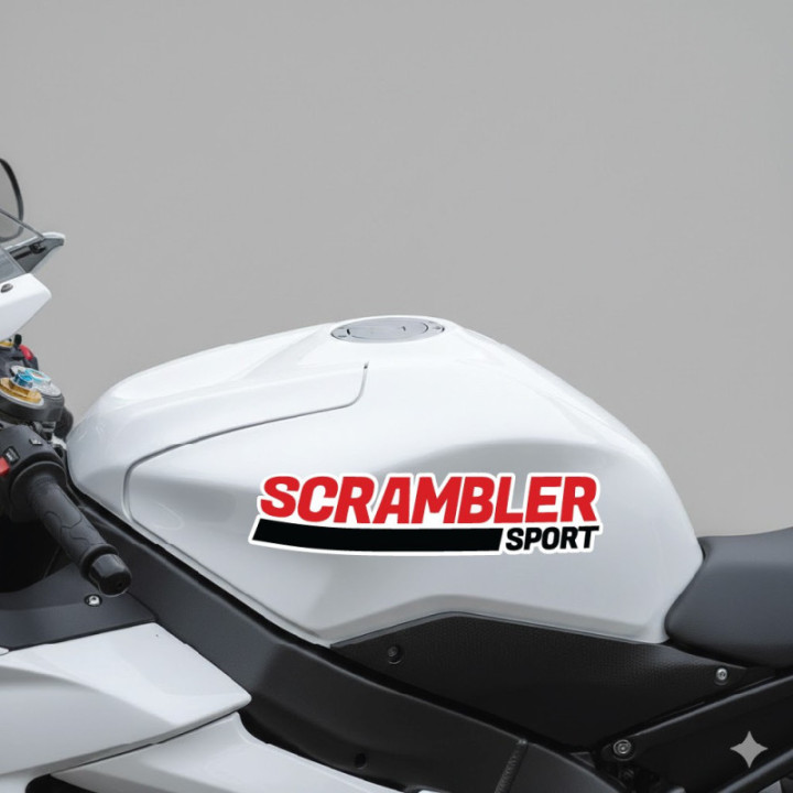 Triumph Scrambler Sport Stickers Decals - DecalsHouse