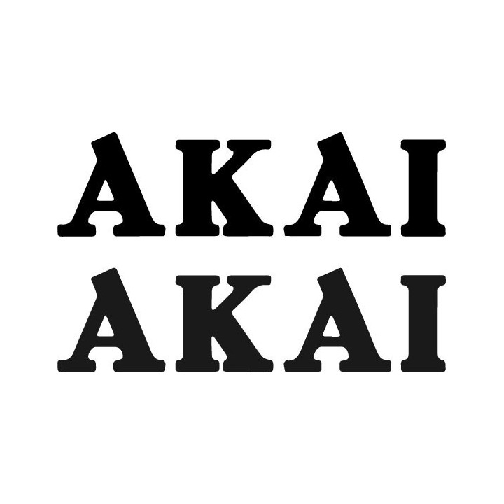 Akai Professional Stickers – MPC Music Decals (2-Pack)